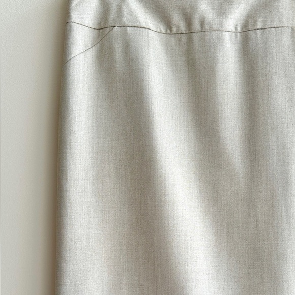 Amanda & Chelsea Pencil Skirt, Contemporary Fit Stretch Skirt, Stone, Size 4 NWT - Picture 3 of 16